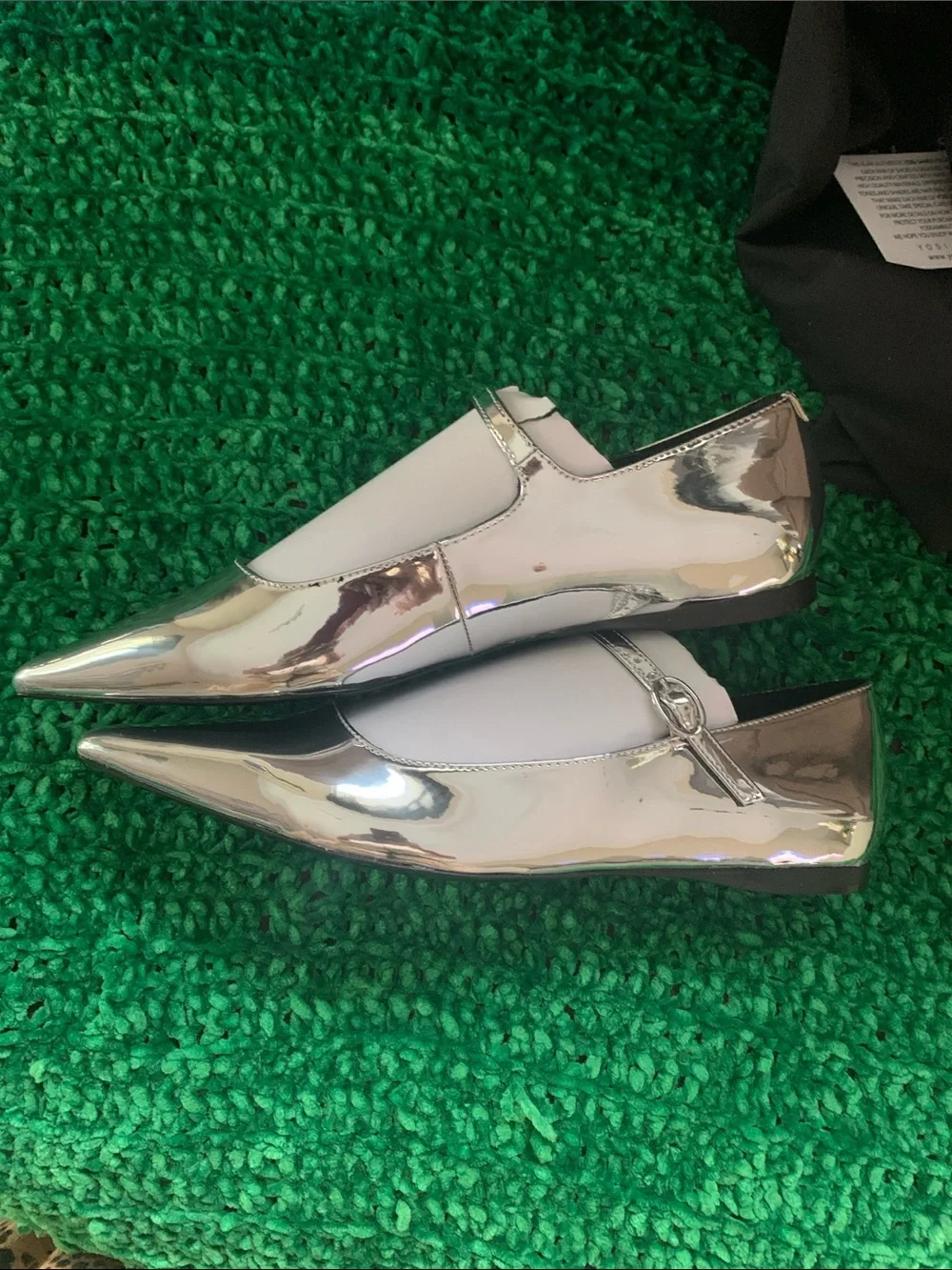 Yosi Samra metallic silver
